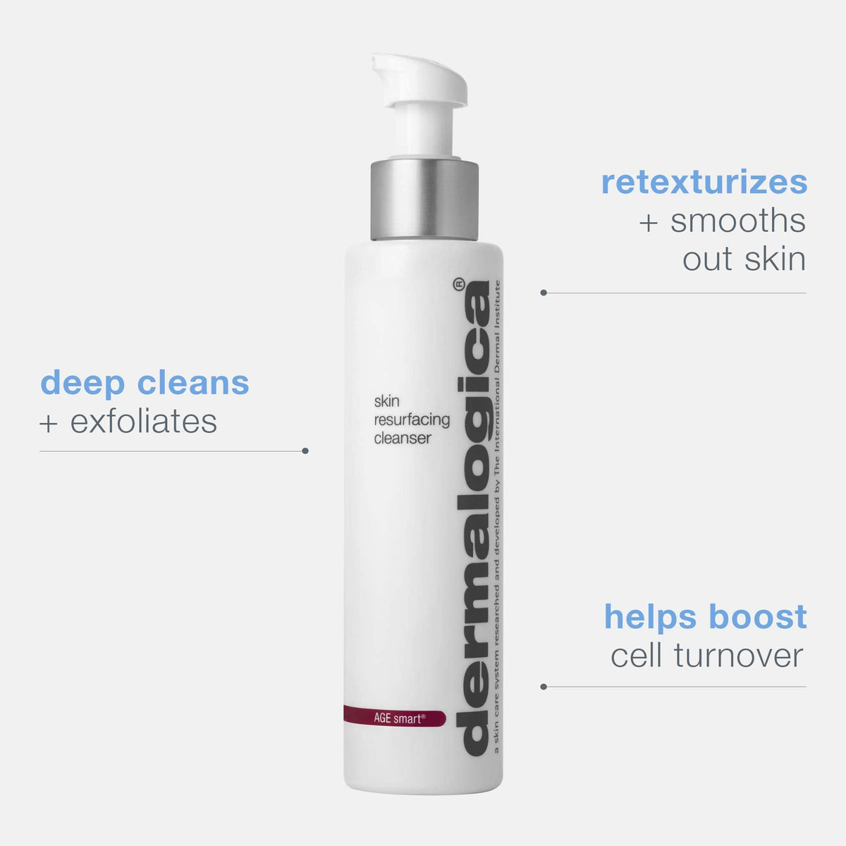 Dermalogica label close-up highlighting ingredient clarity and trust