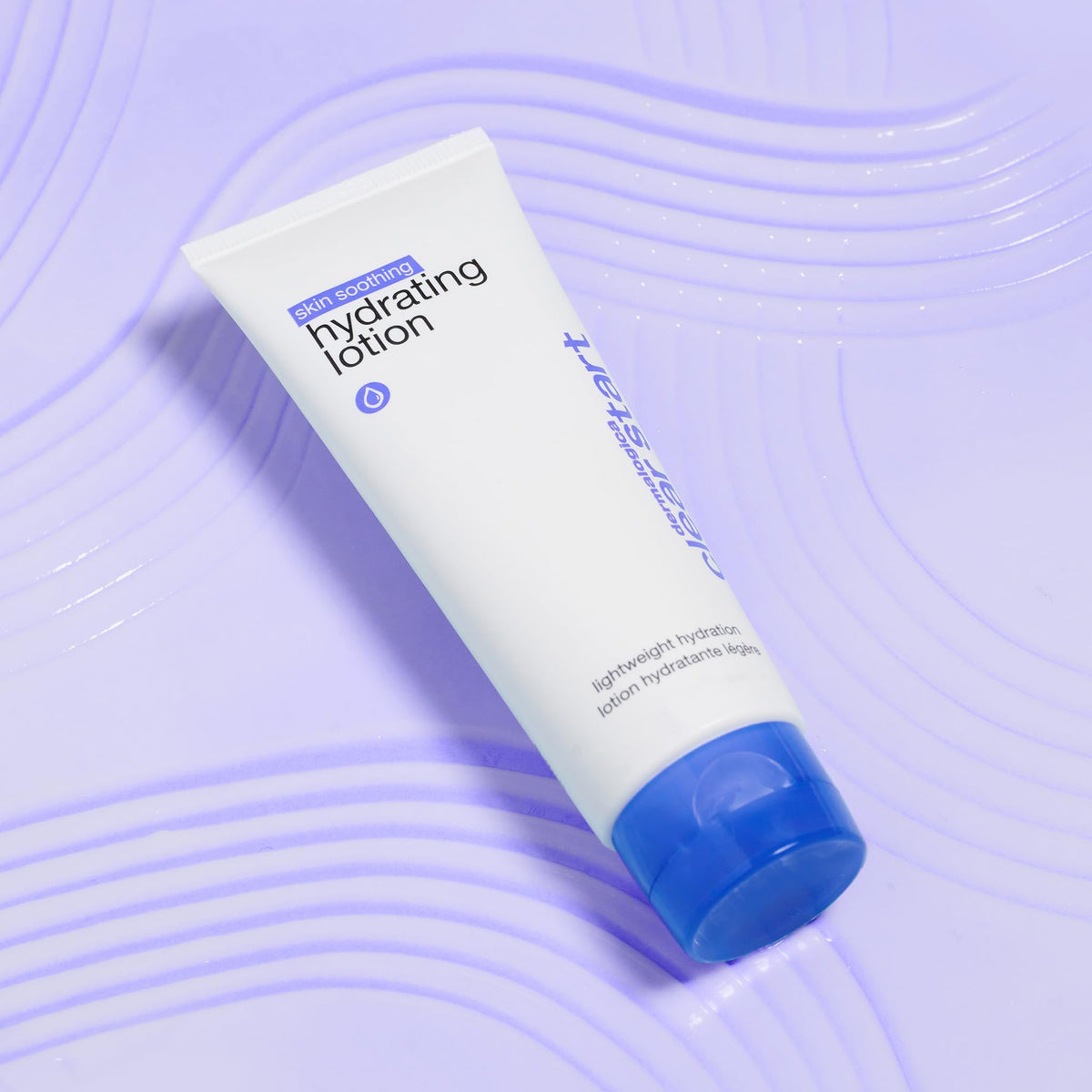 Dermalogica lotion texture swipe showing lightweight, hydrating finish