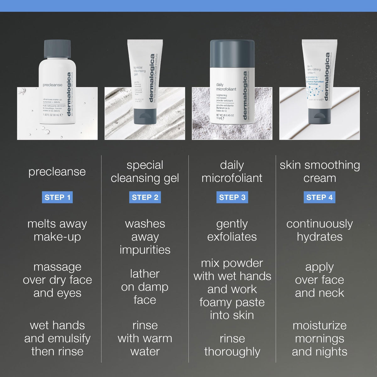Dermalogica Daily Microfoliant powder scoop highlighting gentle exfoliating action