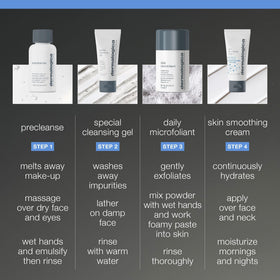 Dermalogica Daily Microfoliant powder scoop highlighting gentle exfoliating action