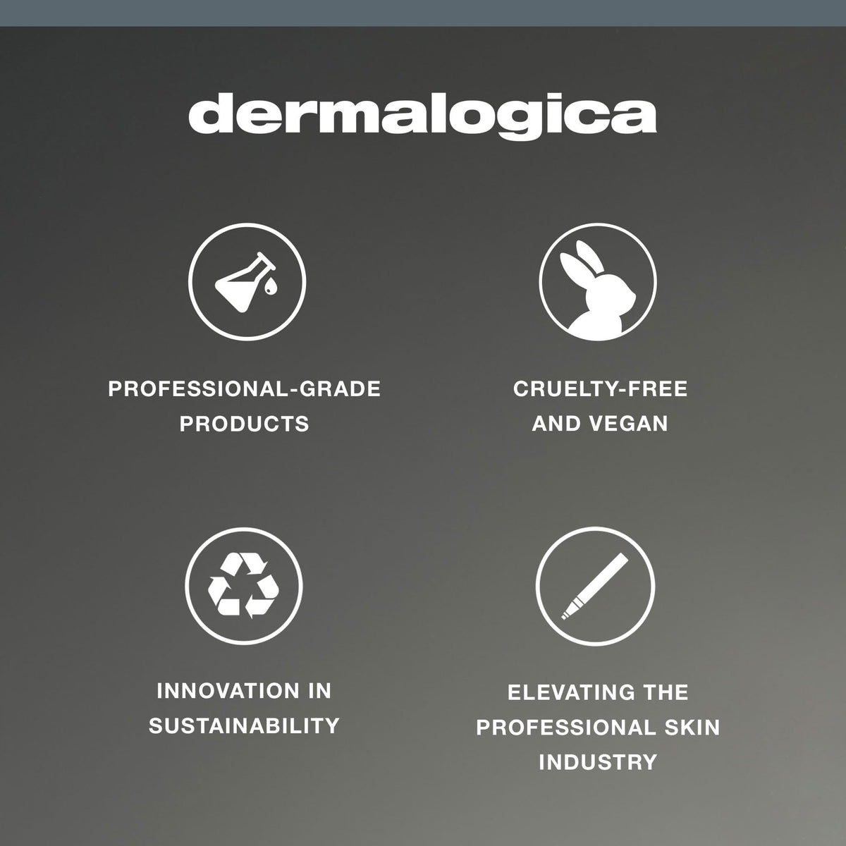 Dermalogica before and after skin texture comparison showing smoother appearance