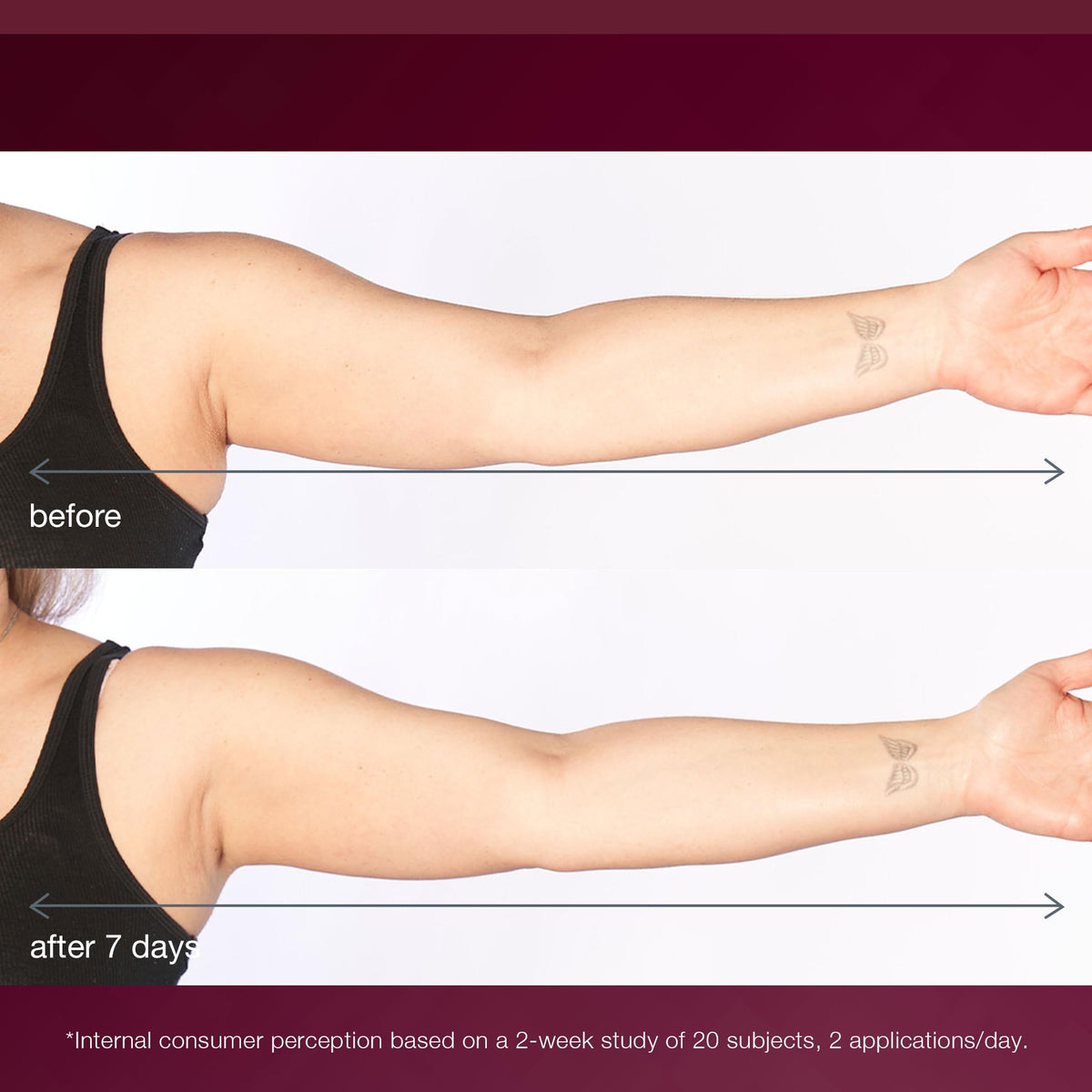 Dermalogica before and after comparison illustrating improved tone and smoother skin