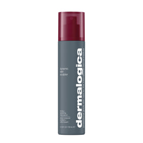 Dermalogica front packaging showing bottle and branding for confident shelf appeal
