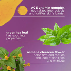 Dermalogica ingredient shot with red seaweed emphasizing botanical firming support