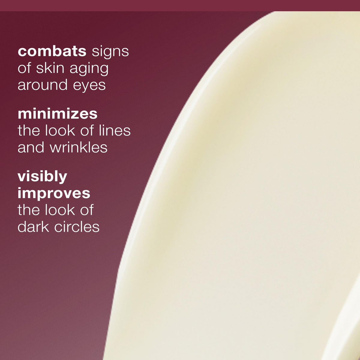 Dermalogica eye cream open jar texture close-up showing smoothing benefit