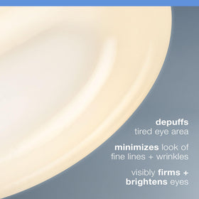 Dispensing Dermalogica eye gel from applicator to control small pea-sized application