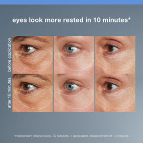 Dermalogica eye gel texture close-up highlighting lightweight cooling hydration benefit