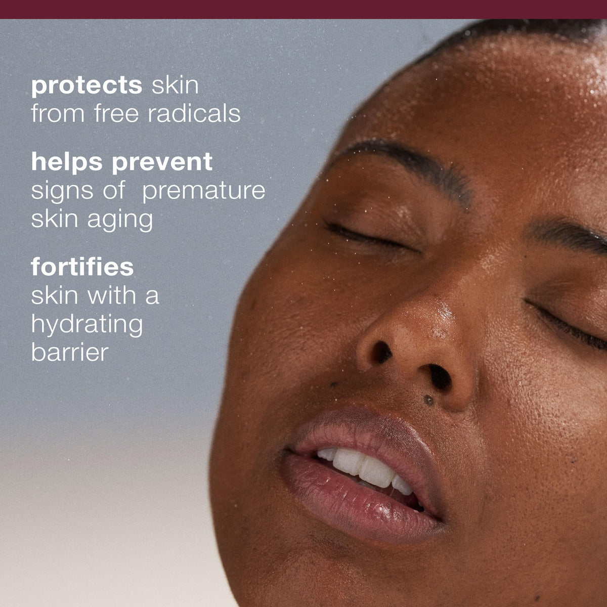 Dermalogica mist spraying to deliver fine hydration and quick absorption benefit