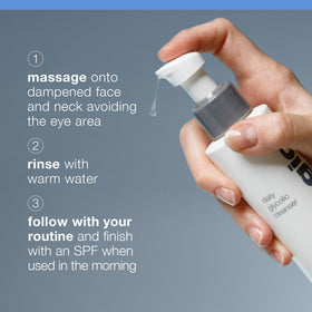 Dermalogica in hand usage demonstrating control and precise amount benefit