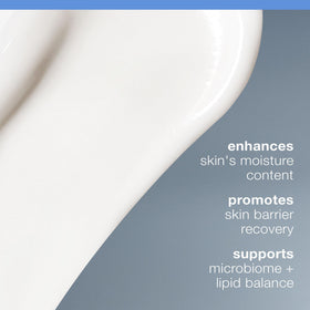 Dermalogica cream swatch texture showing rich, non-greasy finish for deep hydration