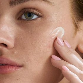 Dermalogica jar open with cream visible, easy scoop for nighttime application benefit