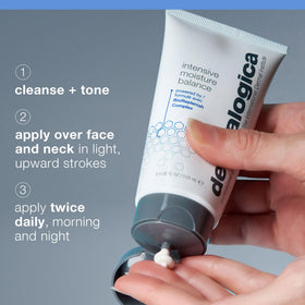 Dermalogica label ingredients close-up showing key actives for barrier support