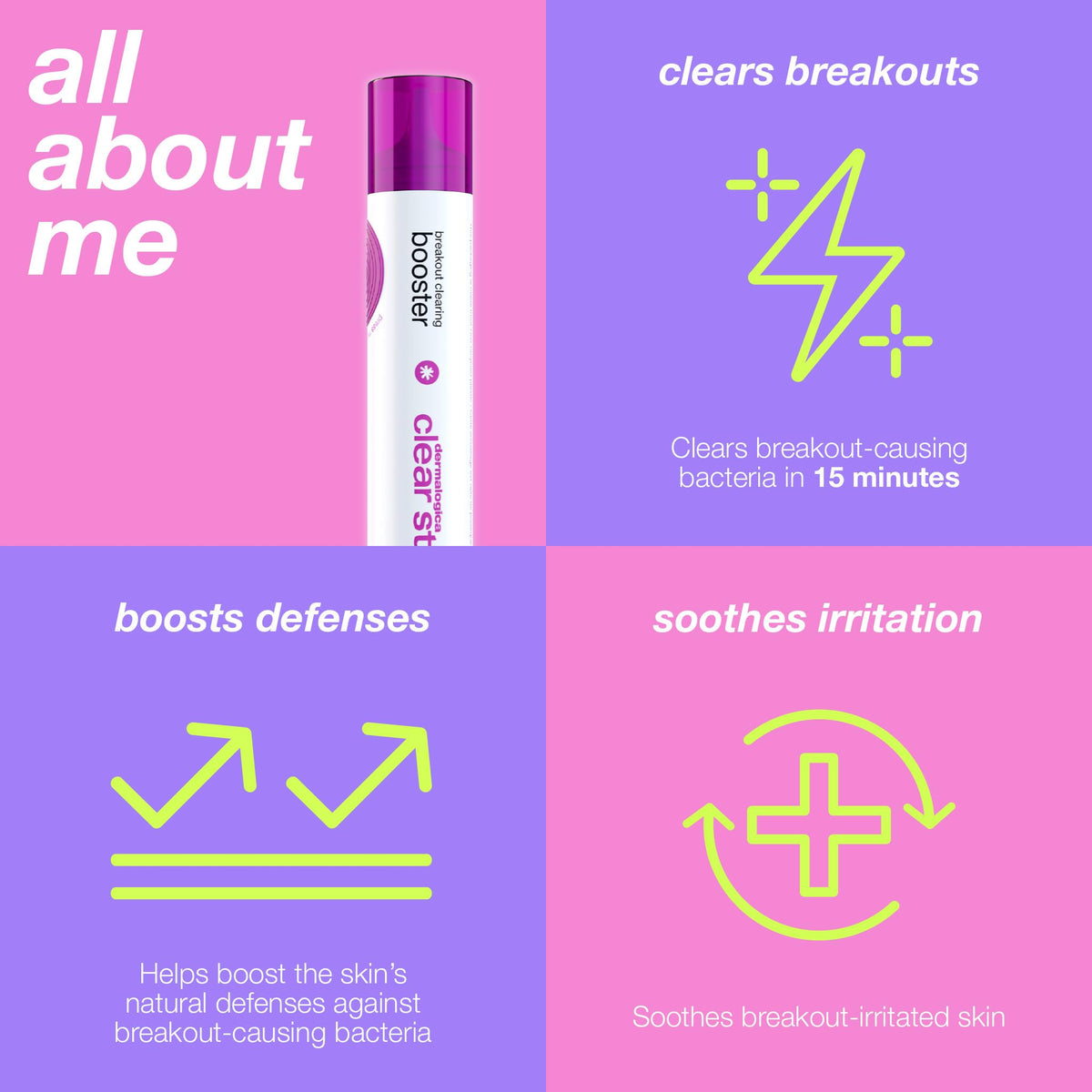 Dermalogica product label close-up showing key ingredients and transparency benefit
