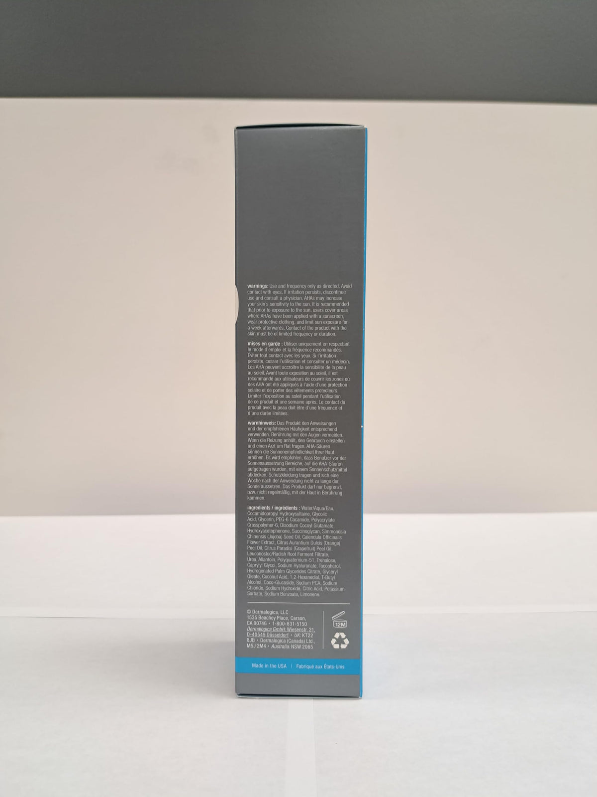 Dermalogica lifestyle bathroom shelf showing routine-ready convenience