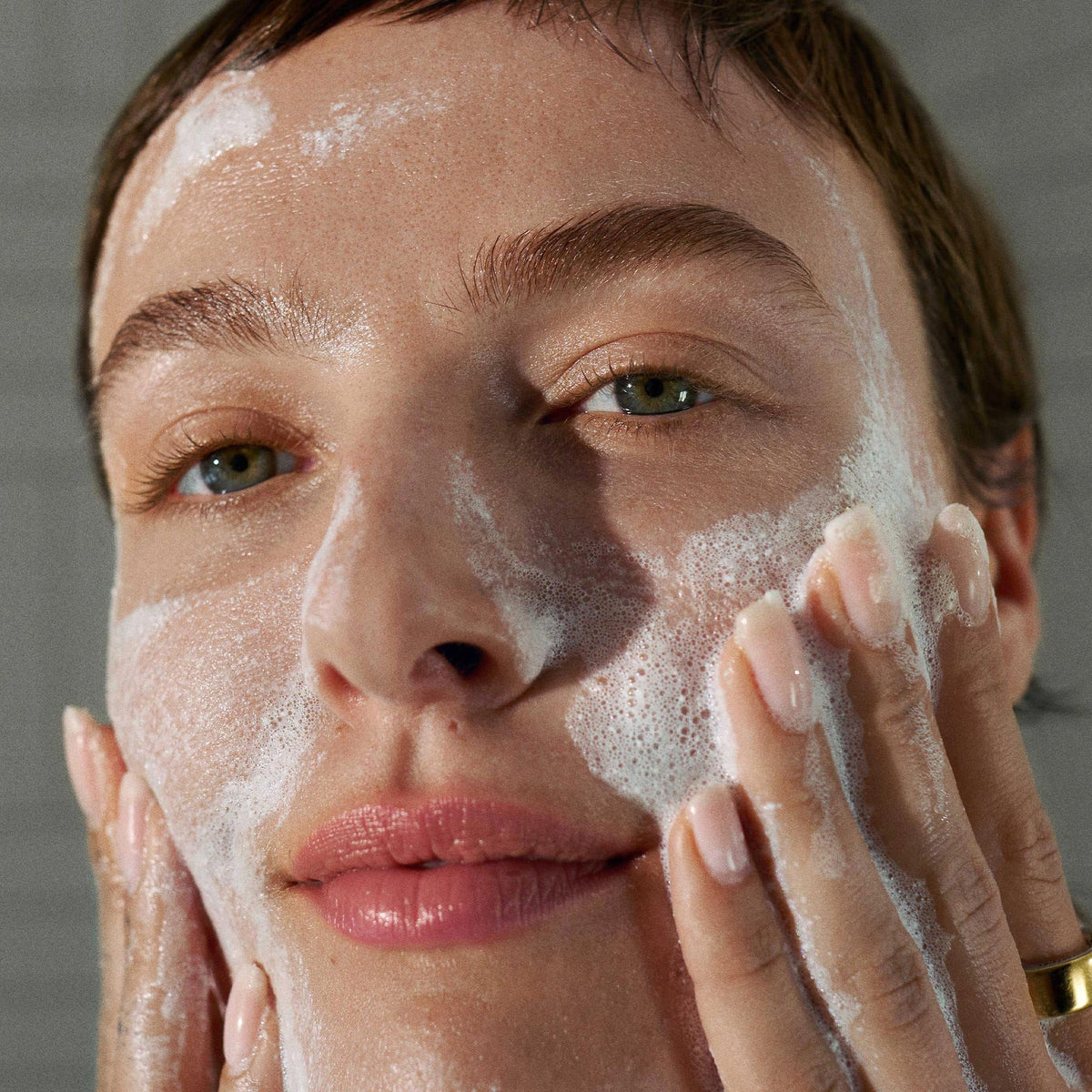 Dermalogica in bathroom setting showing daily-use convenience and ritual