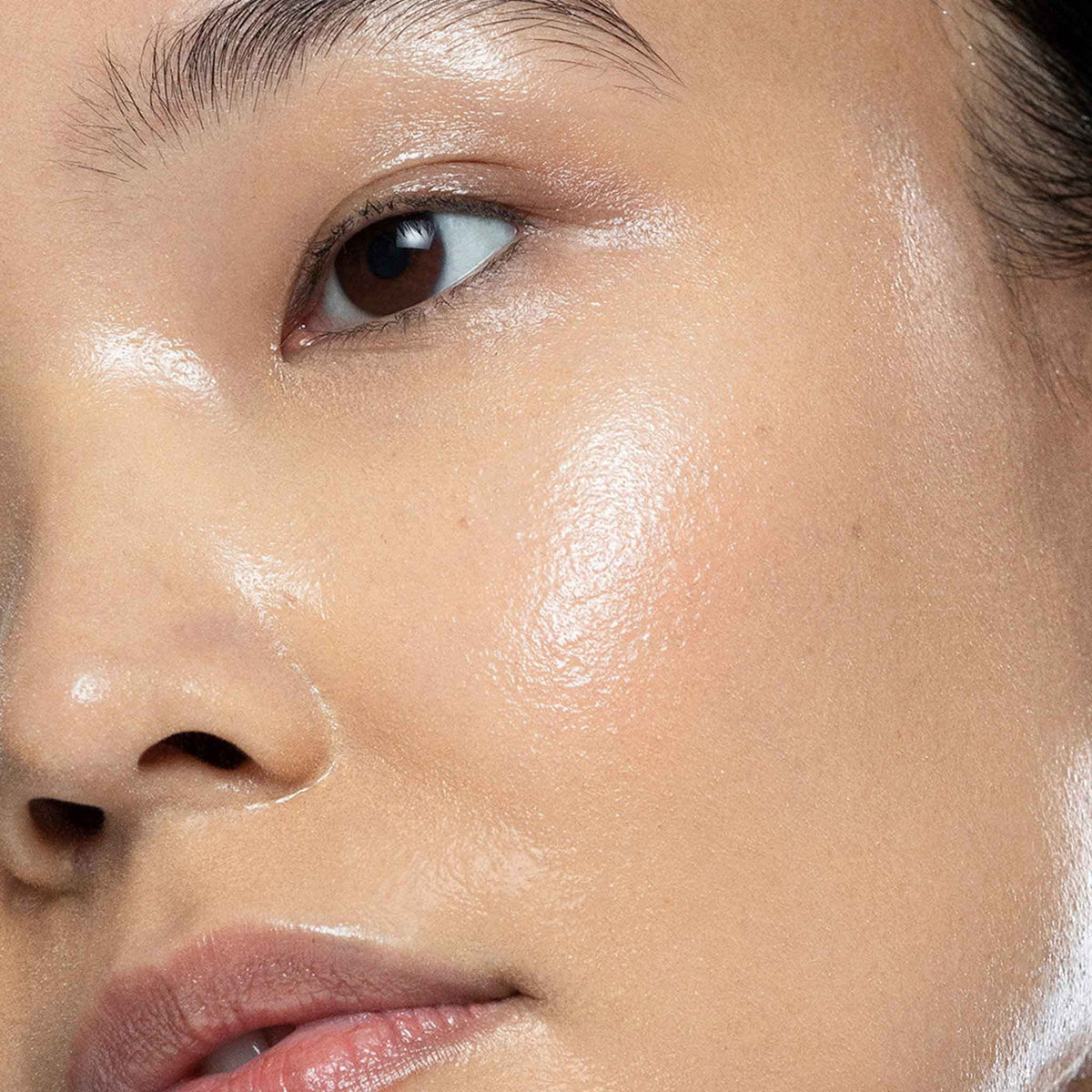Dermalogica mist sprayed over makeup for instant hydration