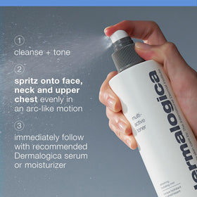 Dermalogica ingredient display with botanicals showing calming and soothing benefit