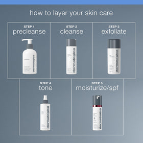 Dermalogica boxed packaging detail suggesting professional-quality product