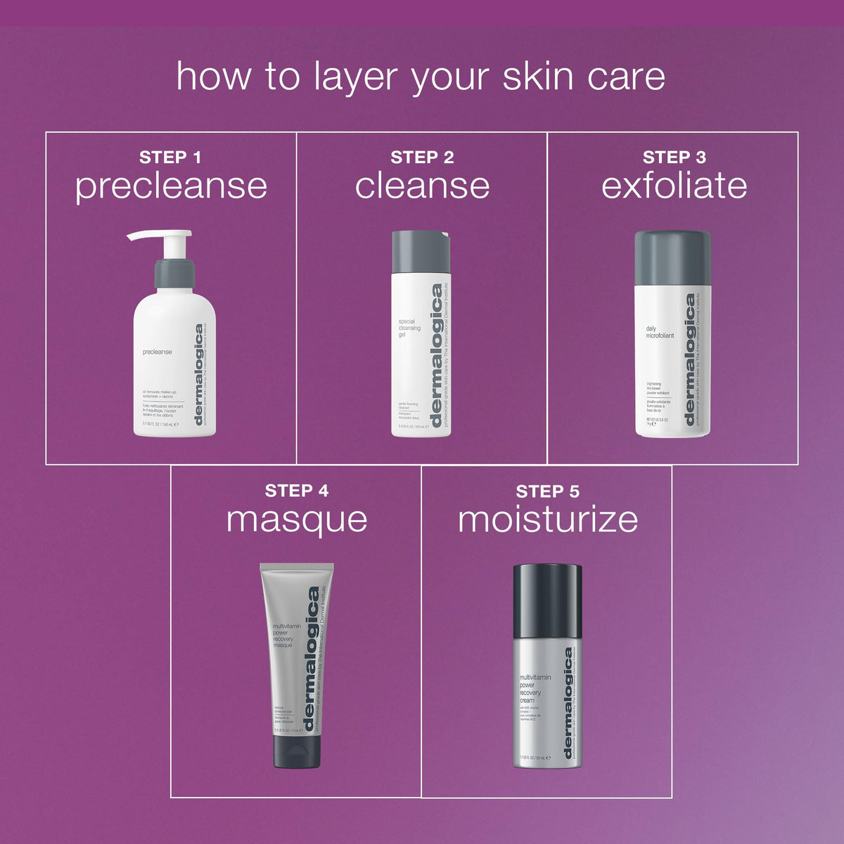 Dermalogica on bathroom shelf styled for a calming skincare routine