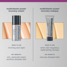 Dermalogica tube next to hand for size comparison and portability