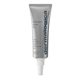 Dermalogica product front packaging showing brand and firming eye cream benefits