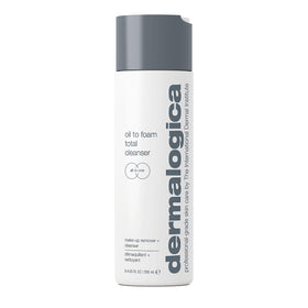 Dermalogica front packaging showing bottle and label for easy recognition and benefit