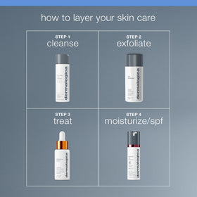 Dermalogica cleanser being applied on face to show effective makeup removal