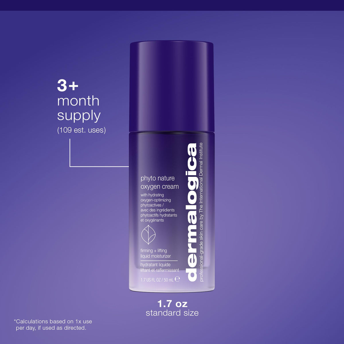 Dermalogica jar inside daytime bag showing on-the-go moisturizing benefit