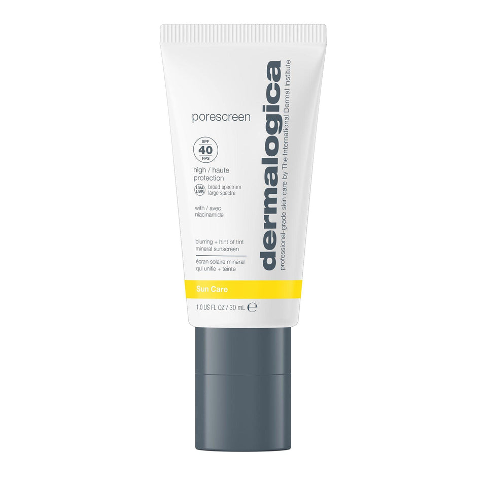 Dermalogica front tube showing SPF 40 protection and compact design