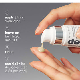 Dermalogica after rinse skin showing smoother tone and improved clarity benefit