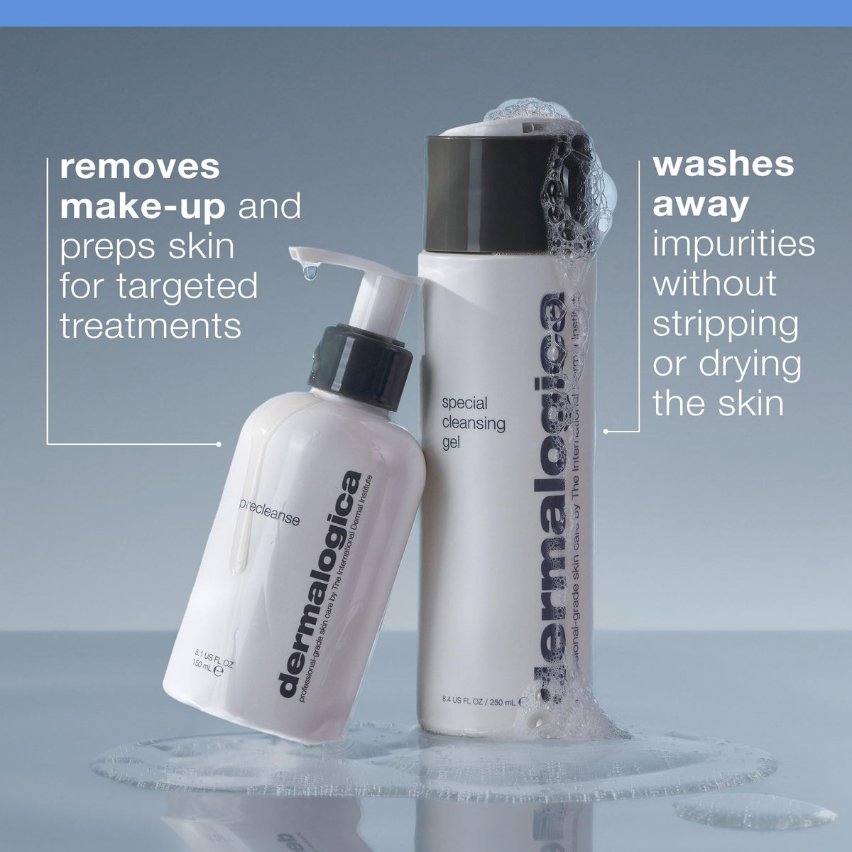 Dermalogica oil texture close-up showing smooth consistency for effective dissolving