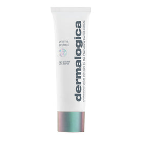 Dermalogica Prisma Protect front tube showing SPF30 protection and branding benefits