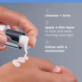Dermalogica label close-up revealing key ingredients and benefits