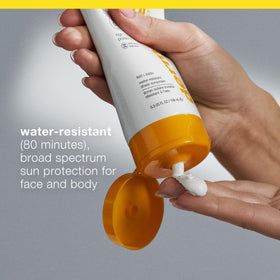 Dermalogica SPF50 sport applied to face showing smooth, breathable protection
