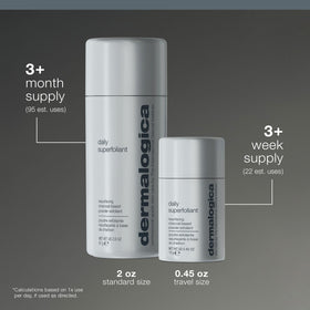 Dermalogica rinsing off face showing clean finish and smoother skin benefit