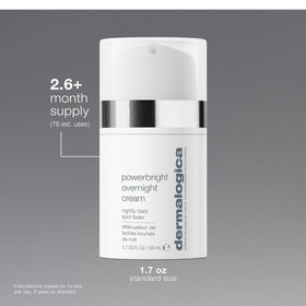 Dermalogica jar beside ruler showing 1.7 fl oz size for scale and portability benefit