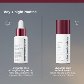 Dermalogica serum applied during skincare routine layers well under moisturizer benefit