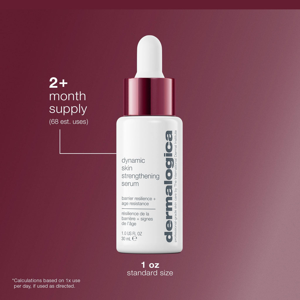 Dermalogica serum paired with tangerine extract highlighting upcycled botanical benefit