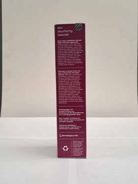 Dermalogica 5.1 oz size comparison next to hand for scale and convenience