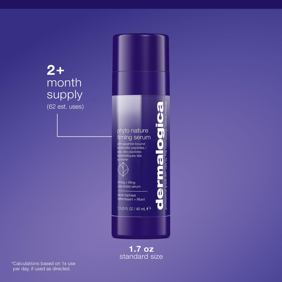 Dermalogica bottle in hand for size scale and travel-friendly convenience