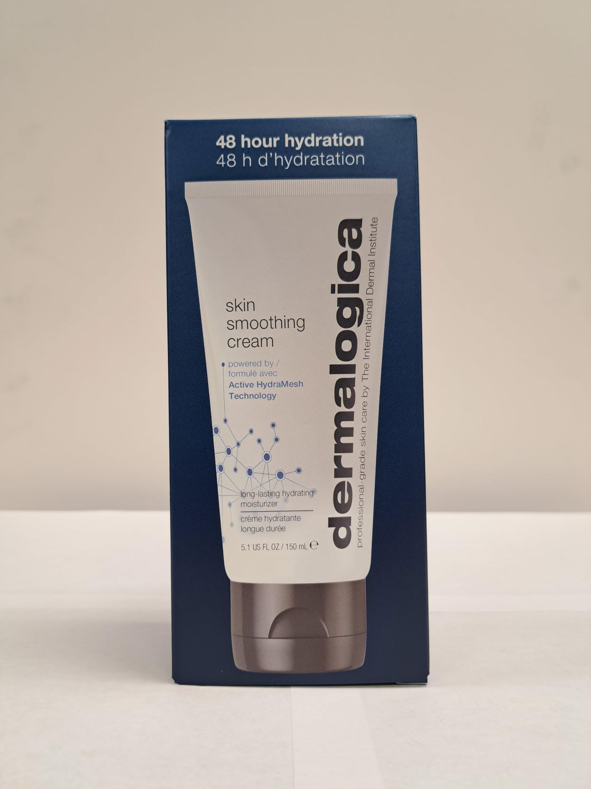 Dermalogica before and after skin showing improved smoothness