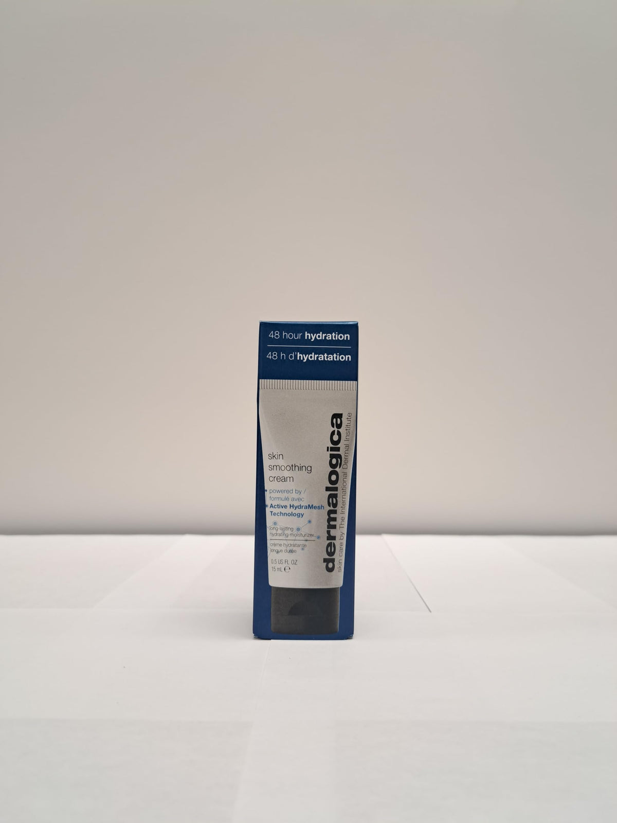 Dermalogica label close-up showing ingredients list for transparency and informed use
