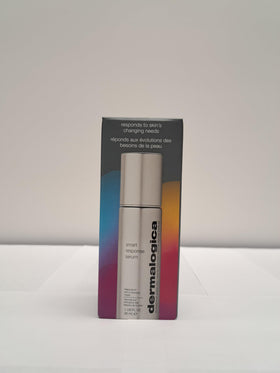 Dermalogica applying serum to cheek demonstrating smooth absorption