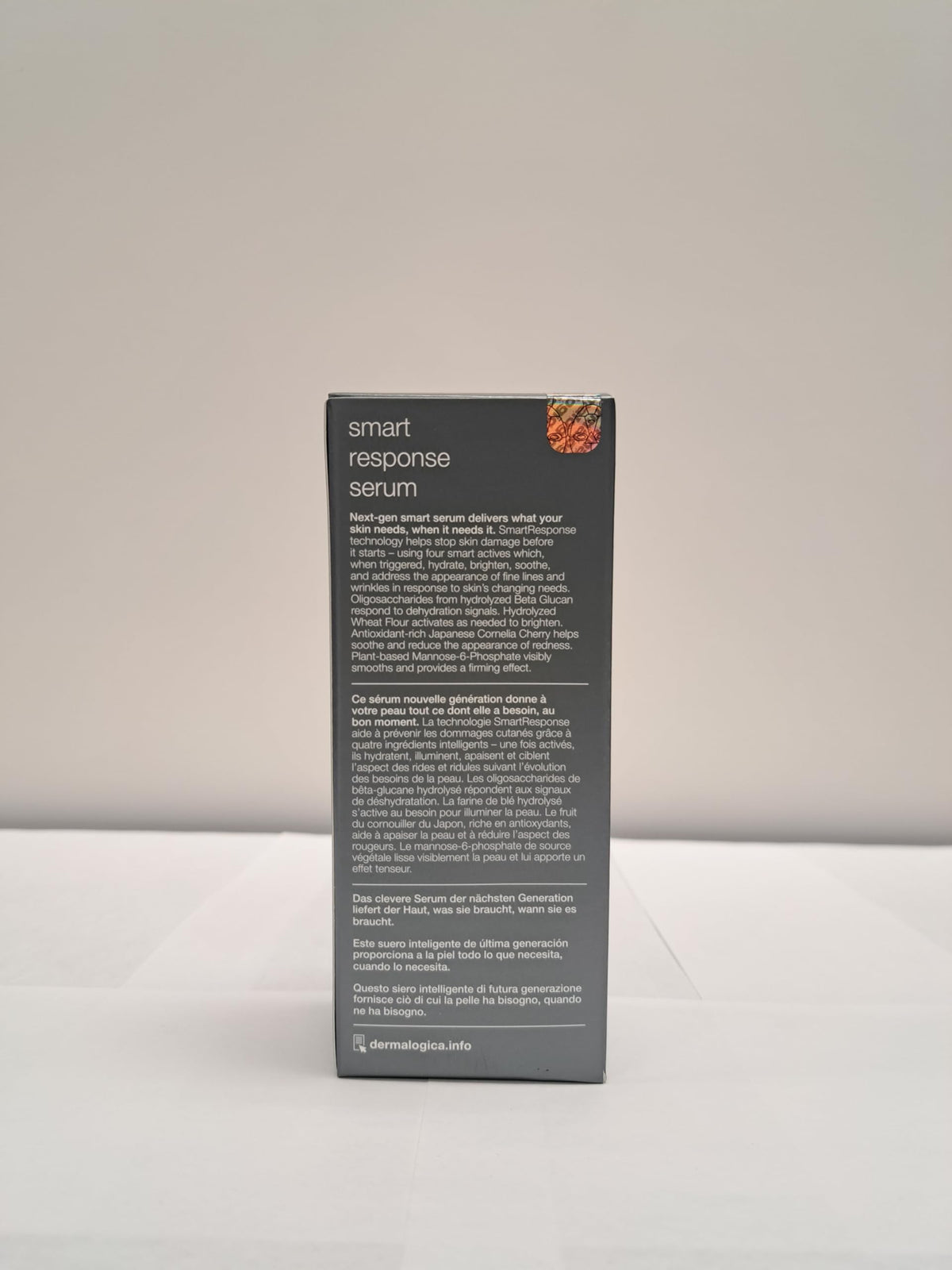Dermalogica on bathroom shelf in lifestyle shot promoting routine use