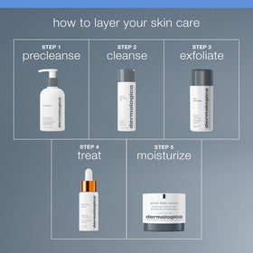 Dermalogica 1.7 oz beside common objects showing actual size benefit