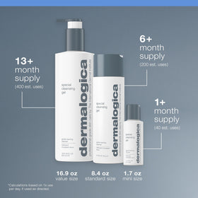 Dermalogica lavender and balm mint botanicals staged to show soothing extract benefits