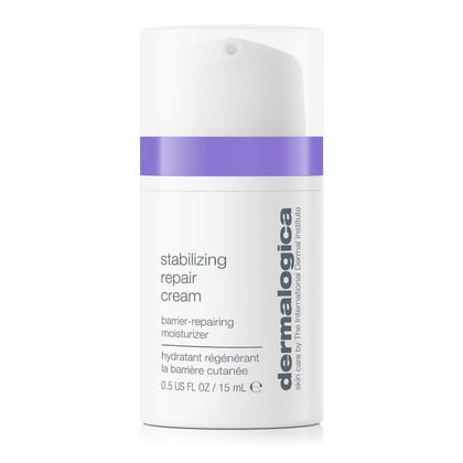 Dermalogica front packaging showing repair cream for immediate skin calm