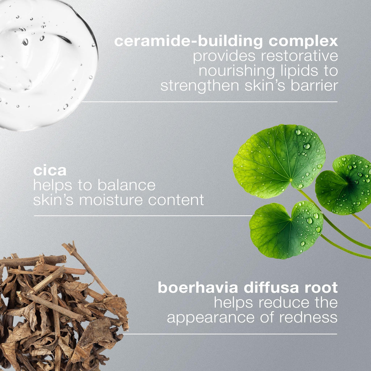 Dermalogica jar beside ruler showing 3.4 fl oz size and travel-friendly benefit