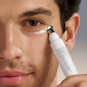 Dermalogica open tube with product on fingertip, demonstrating lightweight consistency