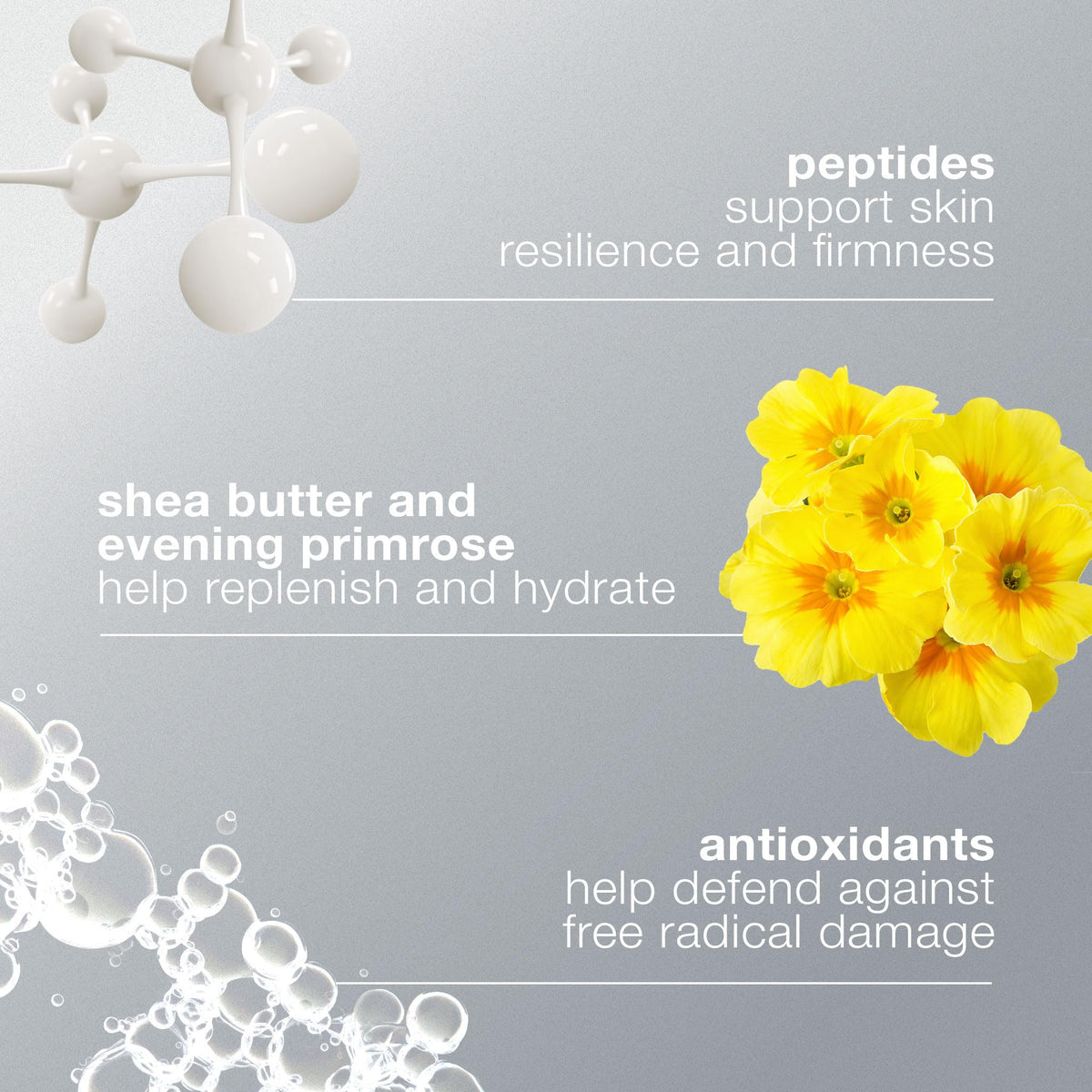 Dermalogica close-up cream swirl texture demonstrating nourishing feel